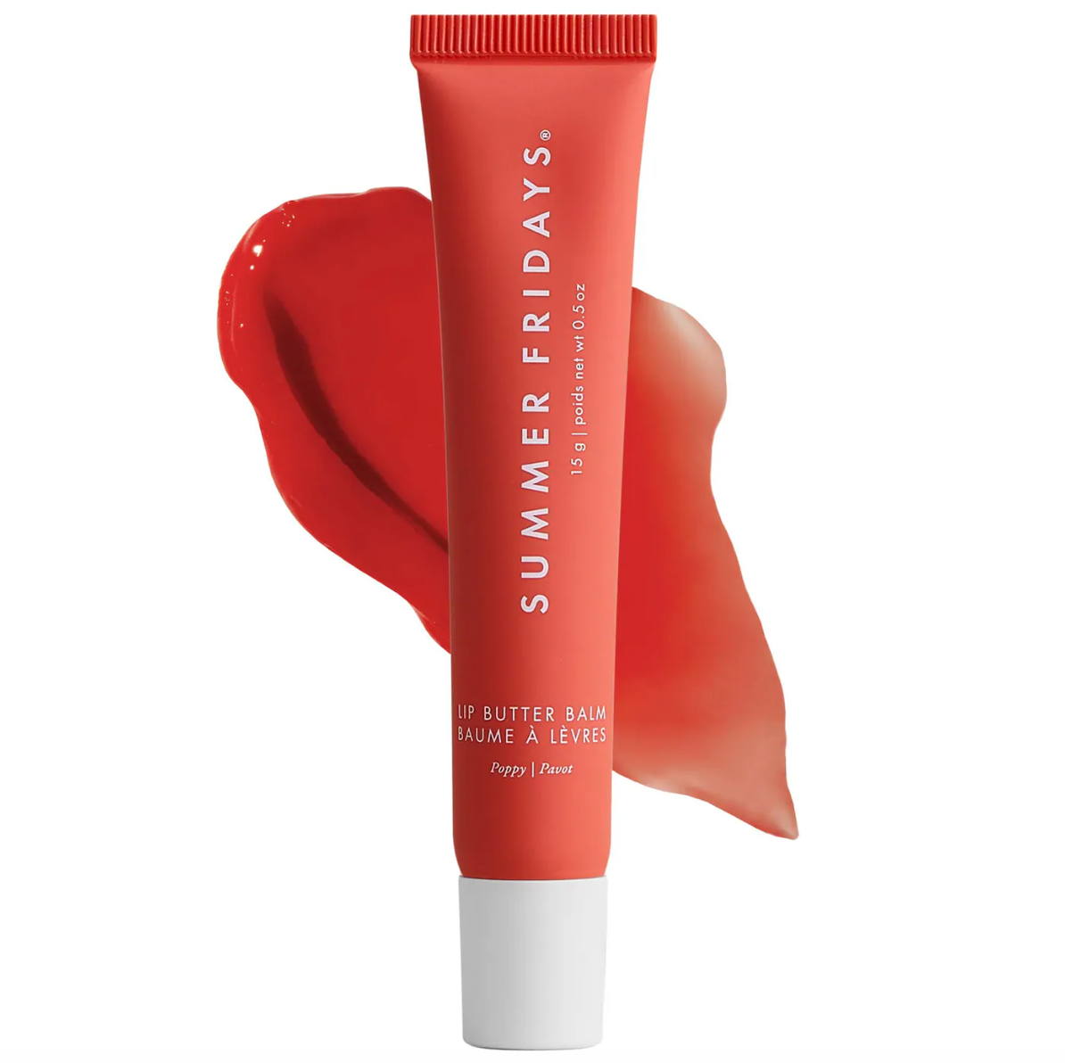 Lip Butter Balm for Hydration & Shine /Poppy - Summer Fridays PREVENTA.