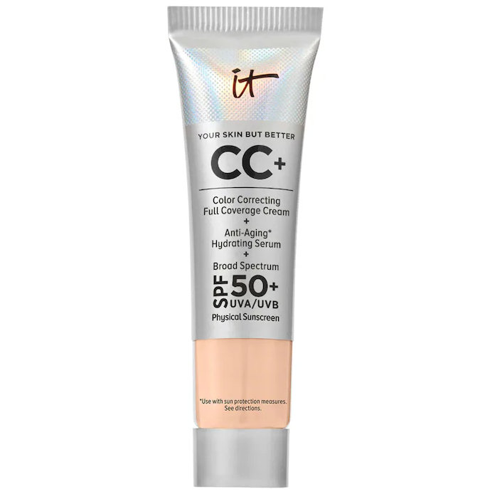 Mini CC+ Cream Full Coverage Color Correcting Foundation with SPF 50+ / Light Neutral - IT Cosmetics PREVENTA.