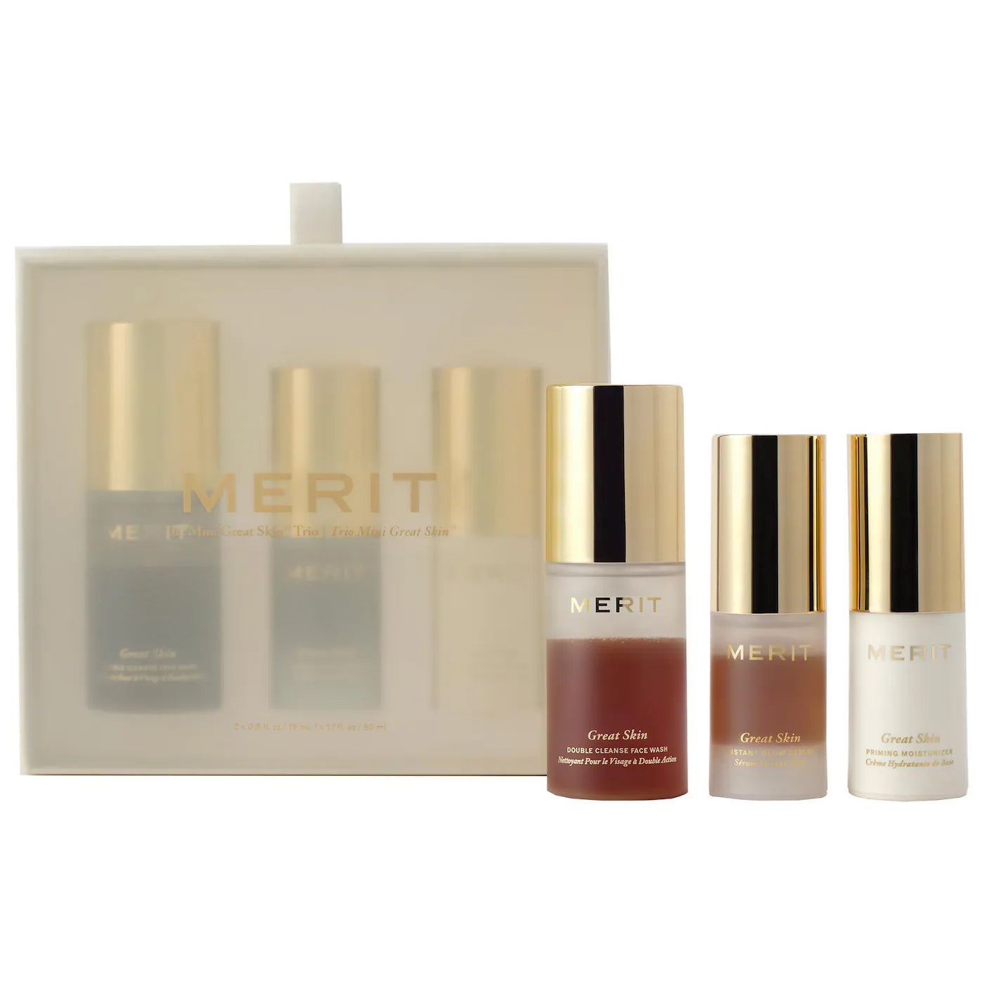 Mini Great Skin Skincare Essentials Gift Set - MERIT PREVENTA.