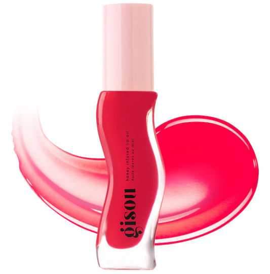 Honey Infused Hydrating Lip Oil / Strawberry Sorbet - Gisou PREVENTA