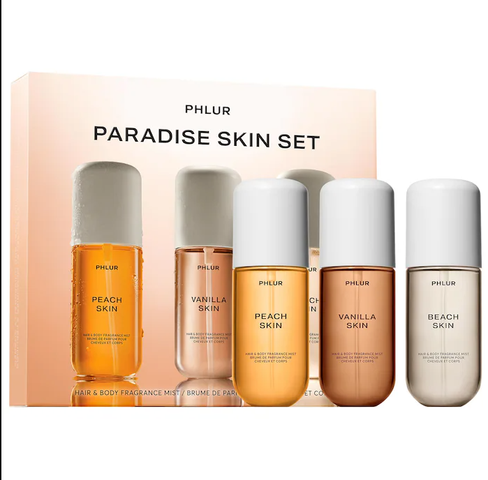 Paradise Skin Hair and Body Fragrance Mist Set - PHLUR PREVENTA