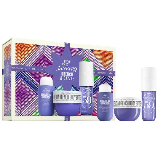 Drench & Dazzle Delícia Drench™ Body Routine Gift Set - Sol de Janeiro   PREVENTA