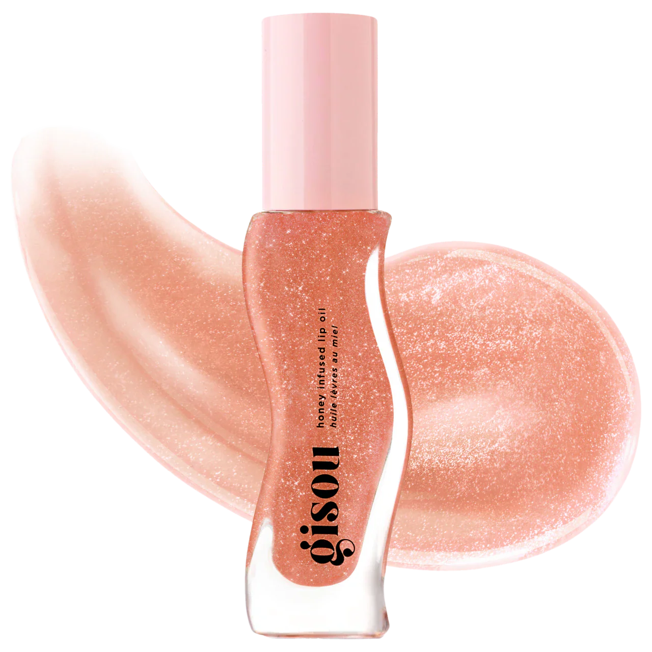 Honey Infused Hydrating Lip Oil / Glazed Plum-  Gisou PREVENTA.