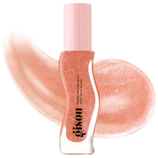 Honey Infused Hydrating Lip Oil / Glazed Plum-  Gisou PREVENTA.