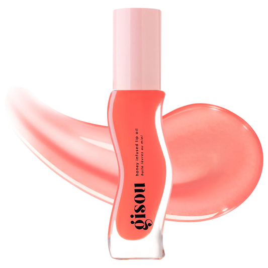 Honey Infused Hydrating Lip Oil / Bee-llini Peach -  Gisou PREVENTA.