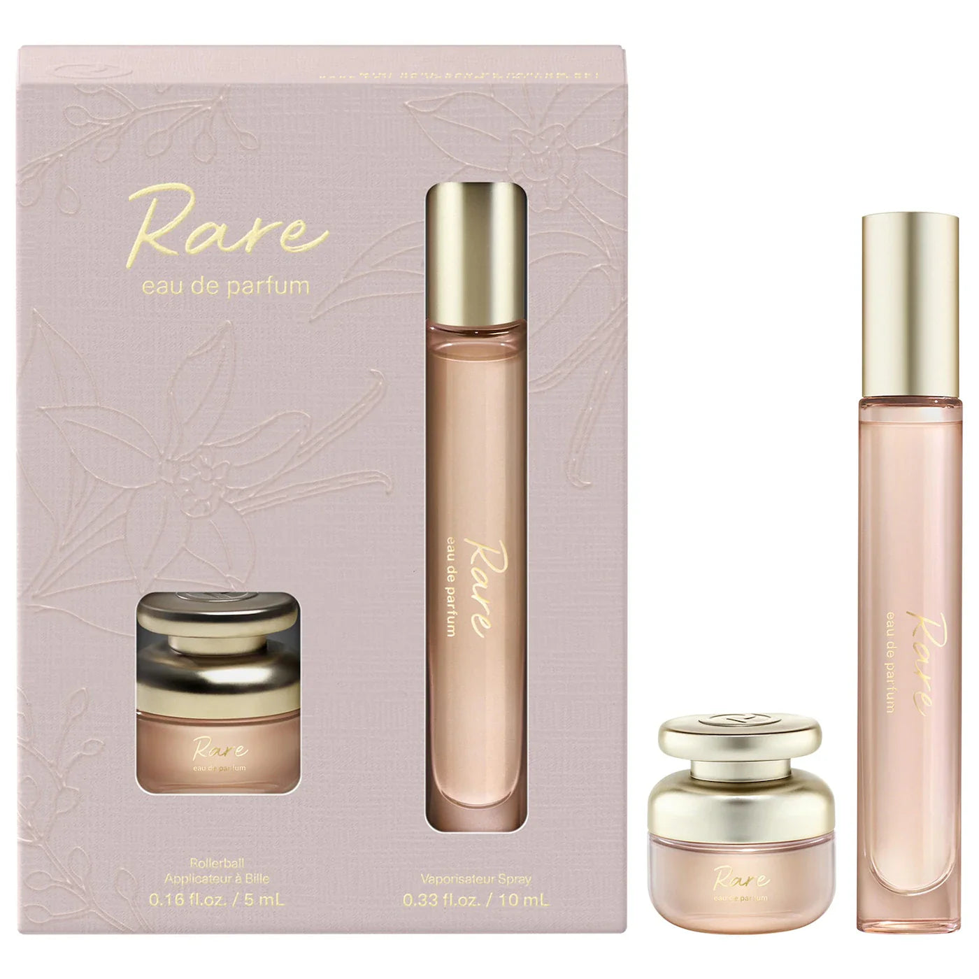 Mini Rare Eau de Parfum Set with Vanilla and Caramel - Rare Beauty by Selena Gomez. PREVENTA