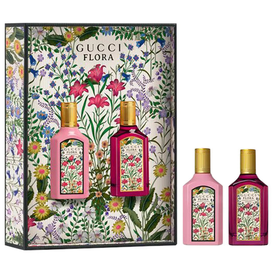 Mini Duo Floral Gorgeous Gardenia Perfume Gift Set - Gucci PREVENTA.