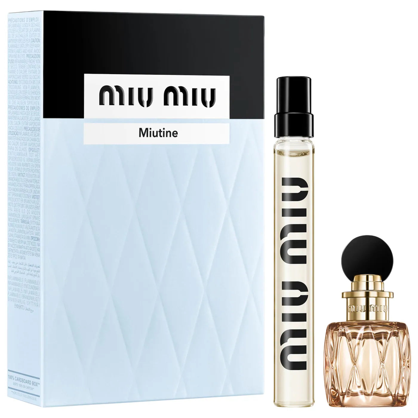 Mini Miutine Eau De Parfum Perfume Duo Gift Set- Miu Miu PREVENTA .