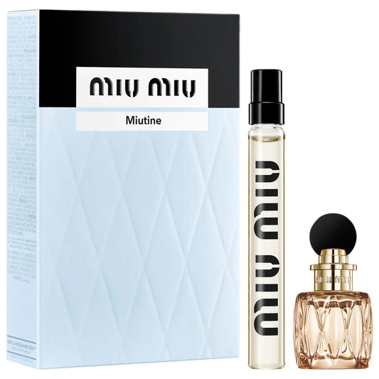 Mini Miutine Eau De Parfum Perfume Duo Gift Set- Miu Miu PREVENTA .