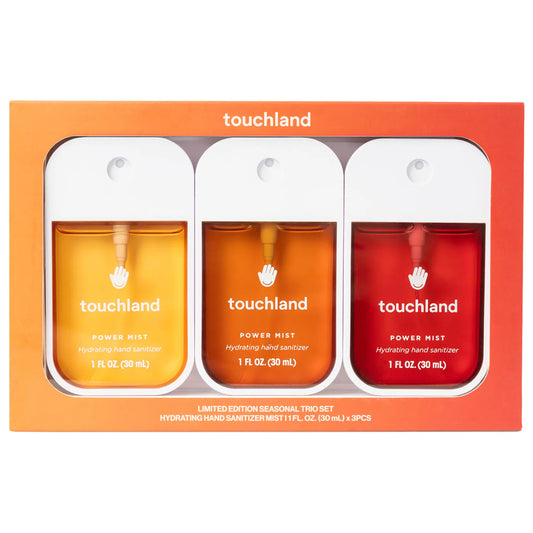 Limited Edition Power Mist Hydrating Hand Sanitizer Seasonal Trio Set- Touchland PREVENTA.