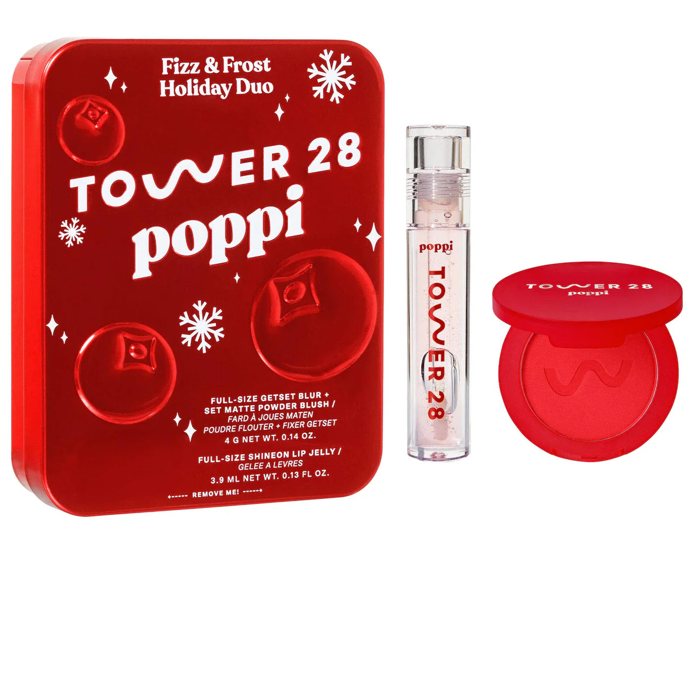 Tower 28 x poppi Fizz + Frost Holiday Duo - Tower 28.  PREVENTA.