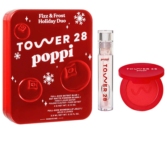 Tower 28 x poppi Fizz + Frost Holiday Duo - Tower 28.  PREVENTA.