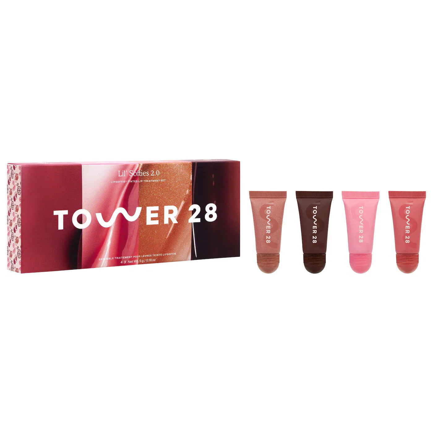 Mini Lil' Softies LipSoftie Lip Treatment Set - Tower 28 Beauty PREVENTA.