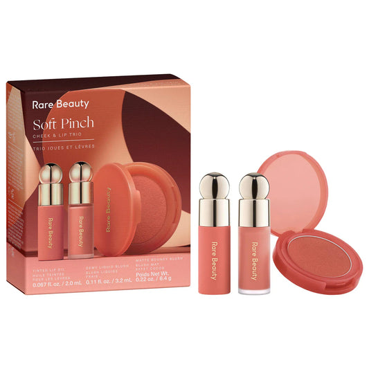 Soft Pinch Cheek & Lip Trio Makeup Gift Set - Rare Beauty by Selena Gomez. PREVENTA.